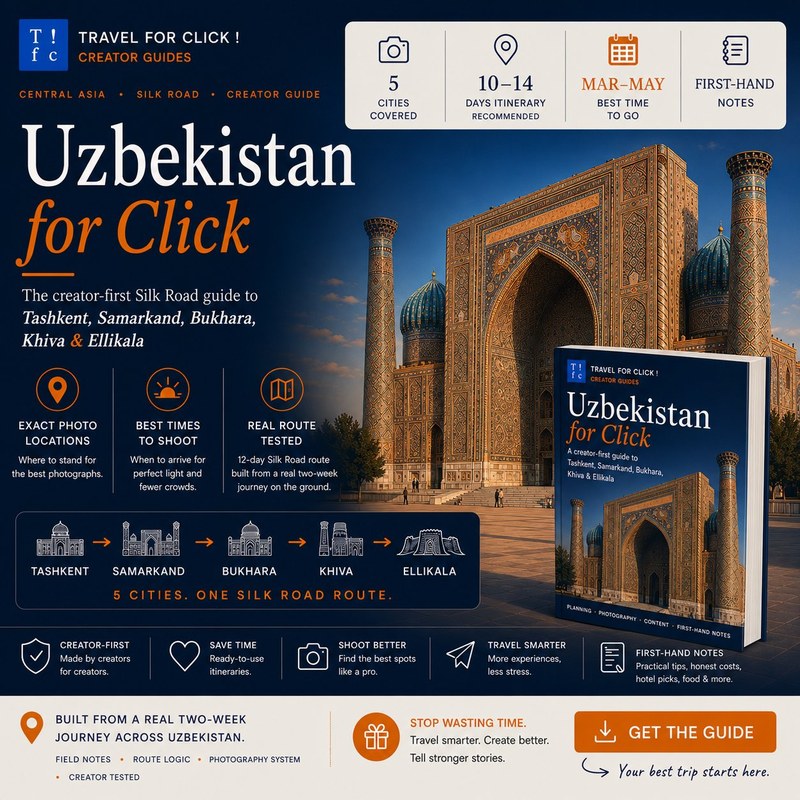 Uzbekistan for Click — Travel Guide